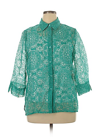 Alfred Dunner 3/4 Sleeve Blouse (view 1)