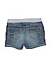 Justice Blue Denim Shorts Size 14 - photo 2