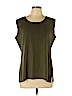 misook Green Short Sleeve Top Size L - photo 1