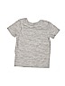 Cat & Jack Solid Gray Short Sleeve T-Shirt Size 5T - photo 2