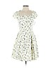 Ixia 100% Cotton Ivory Casual Dress Size S - photo 1