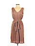 HD in Paris 100% Polyester Tan Cocktail Dress Size M (petite) - photo 1
