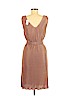 HD in Paris 100% Polyester Tan Cocktail Dress Size M (petite) - photo 2