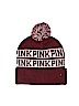 Victoria's Secret Pink 100% Acrylic Graphic Burgundy Beanie One size - photo 2