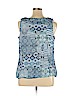 Roz & Ali 100% Polyester Blue Sleeveless Top Size XL - photo 2