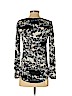 Simply Vera Vera Wang 100% Polyester Black Long Sleeve Top Size S (petite) - photo 2