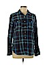 Mossimo Supply Co. 100% Cotton Blue Long Sleeve Button-Down Shirt Size L - photo 1