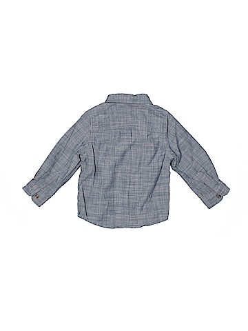 Cat & Jack Long Sleeve Button-Down Shirt (view 2)