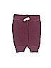 Carter's 100% Cotton Burgundy Sweatpants Size Newborn - photo 1