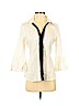 BCBGMAXAZRIA Ivory 3/4 Sleeve Blouse Size S - photo 1
