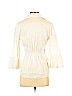 BCBGMAXAZRIA Ivory 3/4 Sleeve Blouse Size S - photo 2