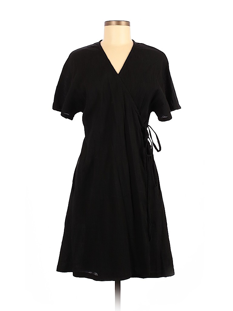 Madewell 100% Cotton Black Casual Dress Size M - photo 1
