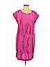 BCBGMAXAZRIA 100% Polyester Pink Casual Dress Size L - photo 1