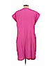 BCBGMAXAZRIA 100% Polyester Pink Casual Dress Size L - photo 2