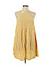 Mossimo Supply Co. 100% Rayon Yellow Casual Dress Size L - photo 1