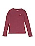 Abercrombie Burgundy Long Sleeve Top Size 11 - 12 - photo 1