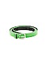 Lands' End Solid Green Leather Belt Size M - photo 1