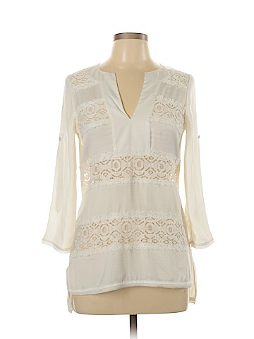 BCBGMAXAZRIA 3/4 Sleeve Blouse (view 1)
