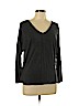 Splendid Gray 3/4 Sleeve Top Size L - photo 1
