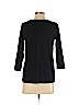 J.jill 100% Pima Cotton Black 3/4 Sleeve T-Shirt Size S (petite) - photo 2