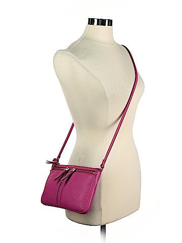Fossil Leather Crossbody Bag (view 2)
