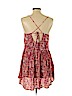 Billabong 100% Rayon Burgundy Casual Dress Size L - photo 2