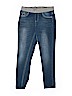 Justice Solid Blue Jeggings Size 10 - photo 1