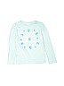 Crazy 8 100% Cotton Green Long Sleeve Top Size 7 - 8 - photo 1