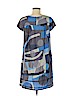 Vince. 100% Silk Blue Casual Dress Size 8 - photo 2