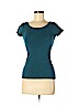 Garage Teal Short Sleeve Top Size M - photo 1