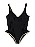 Mossimo Black One Piece Swimsuit Size L - photo 1