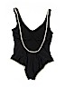 Mossimo Black One Piece Swimsuit Size L - photo 2