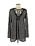 Charlotte Russe Gray Cardigan Size M - photo 2