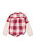 Carter's 100% Cotton Plaid Red Long Sleeve Button-Down Shirt Size 4 - photo 2