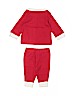 Carter's 100% Cotton Red Long Sleeve T-Shirt 0-3 MO / 3 MO - photo 2