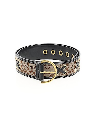 Coach Leather Belt (view 1)