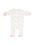 Gerber 100% Cotton Ivory Long Sleeve Outfit Size 0-3 mo - photo 2