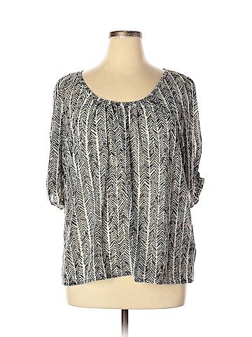 Dana Buchman Short Sleeve Blouse (view 1)