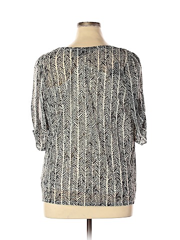 Dana Buchman Short Sleeve Blouse (view 2)