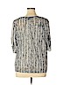 Dana Buchman 100% Polyester Black Short Sleeve Blouse Size 1X - photo 2