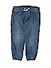 H&M 100% Cotton Chambray Blue Casual Pants Size 1-2y - photo 1