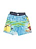 Despicable Me 100% Polyester Print Blue Board Shorts Size 5 - photo 1