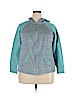 Style&Co 100% Cotton Blue Zip Up Hoodie Size 2X - photo 1