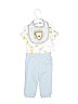 Little Beginnings 100% Cotton White Short Sleeve Onesie Size 6-9 mo - photo 1