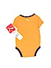 Puma 100% Cotton Orange Short Sleeve Onesie Size 0-3 mo - photo 2