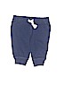 Carter's 100% Cotton Blue Sweatpants 0-3 MO / 3 MO - photo 1