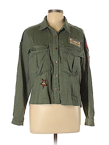 Forever 21 Long Sleeve Button-Down Shirt (view 1)