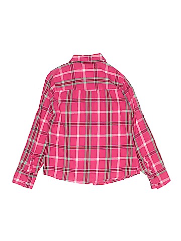 Justice Long Sleeve Button-Down Shirt (view 2)