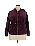 Calvin Klein Burgundy Zip Up Hoodie Size 2X - photo 1
