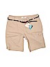 Bebop Tan Khaki Shorts Size 7 - photo 1